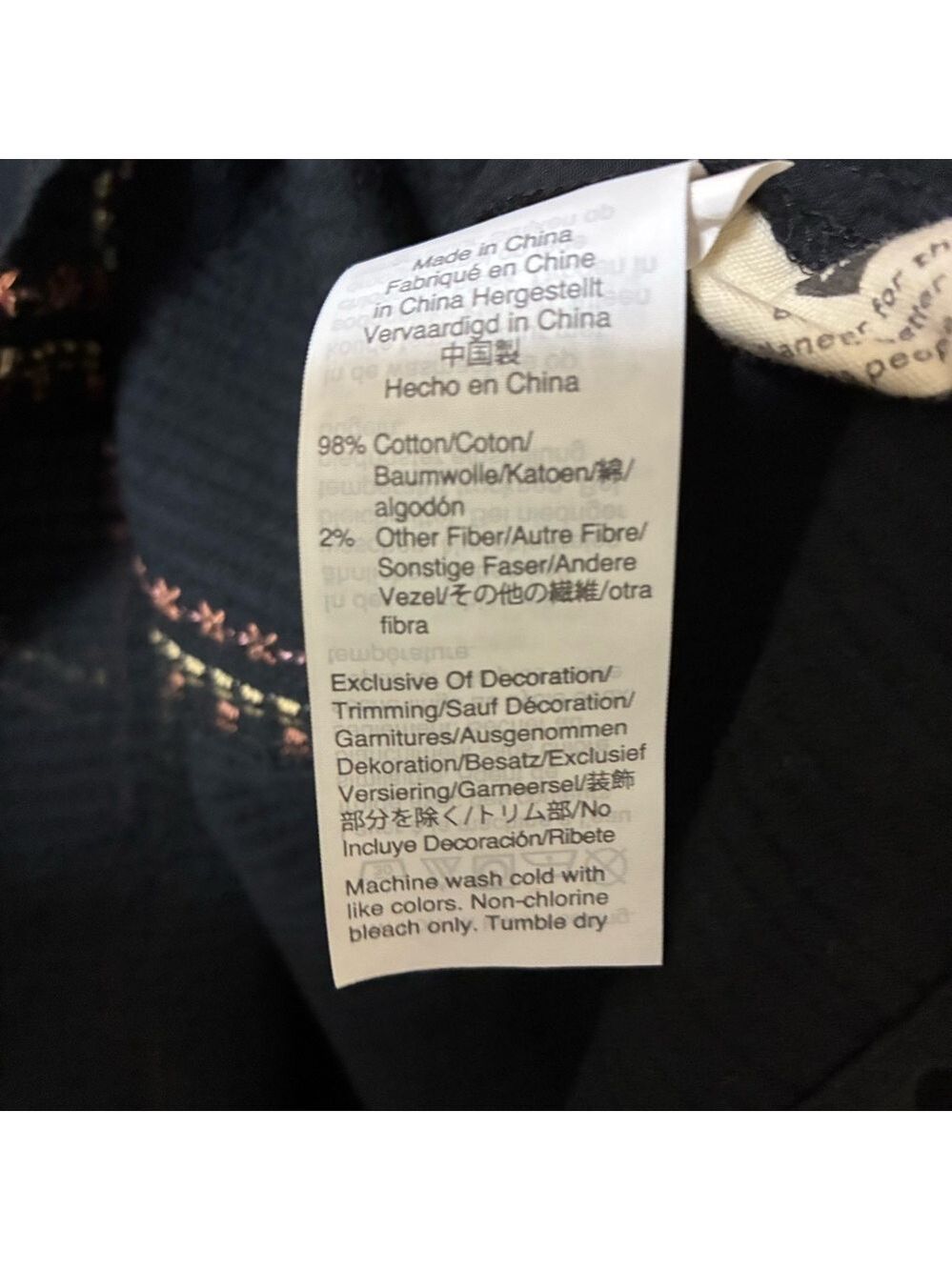 Madewell Sleeveless Boho Blouse Women’s XS Black Textured Top - Picture 8 of 8